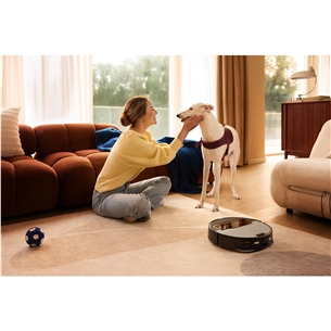 Roborock Saros Z70, wet & dry, silver - Robot vacuum cleaner