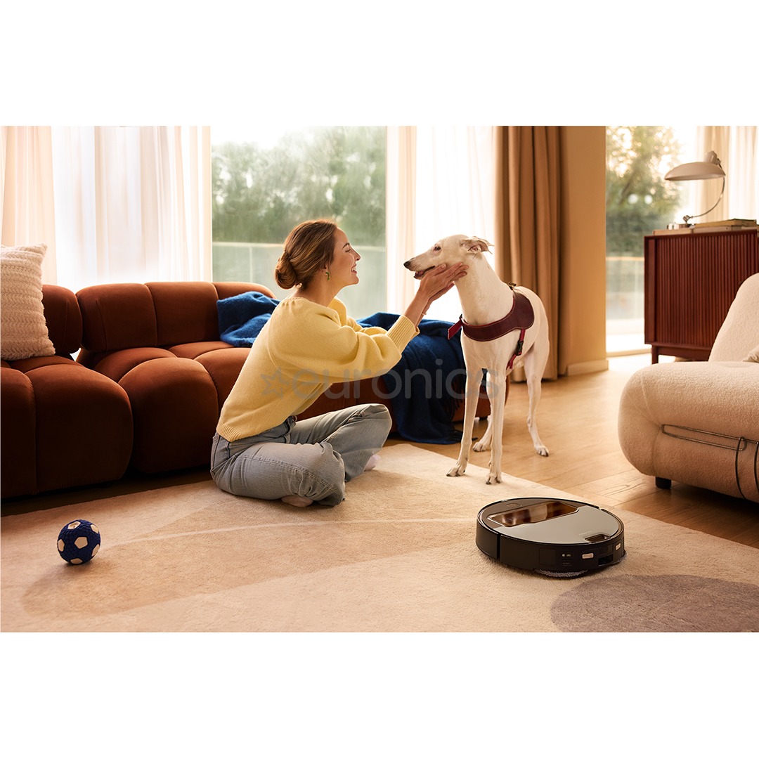 Roborock Saros Z70, wet & dry, silver - Robot vacuum cleaner