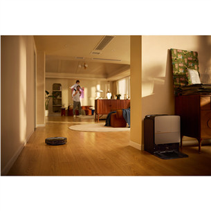 Roborock Saros Z70, сухая и влажная уборка, серебристый - Робот-пылесос