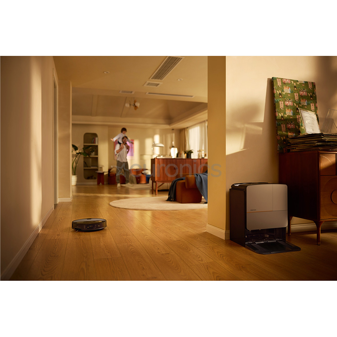 Roborock Saros Z70, сухая и влажная уборка, серебристый - Робот-пылесос