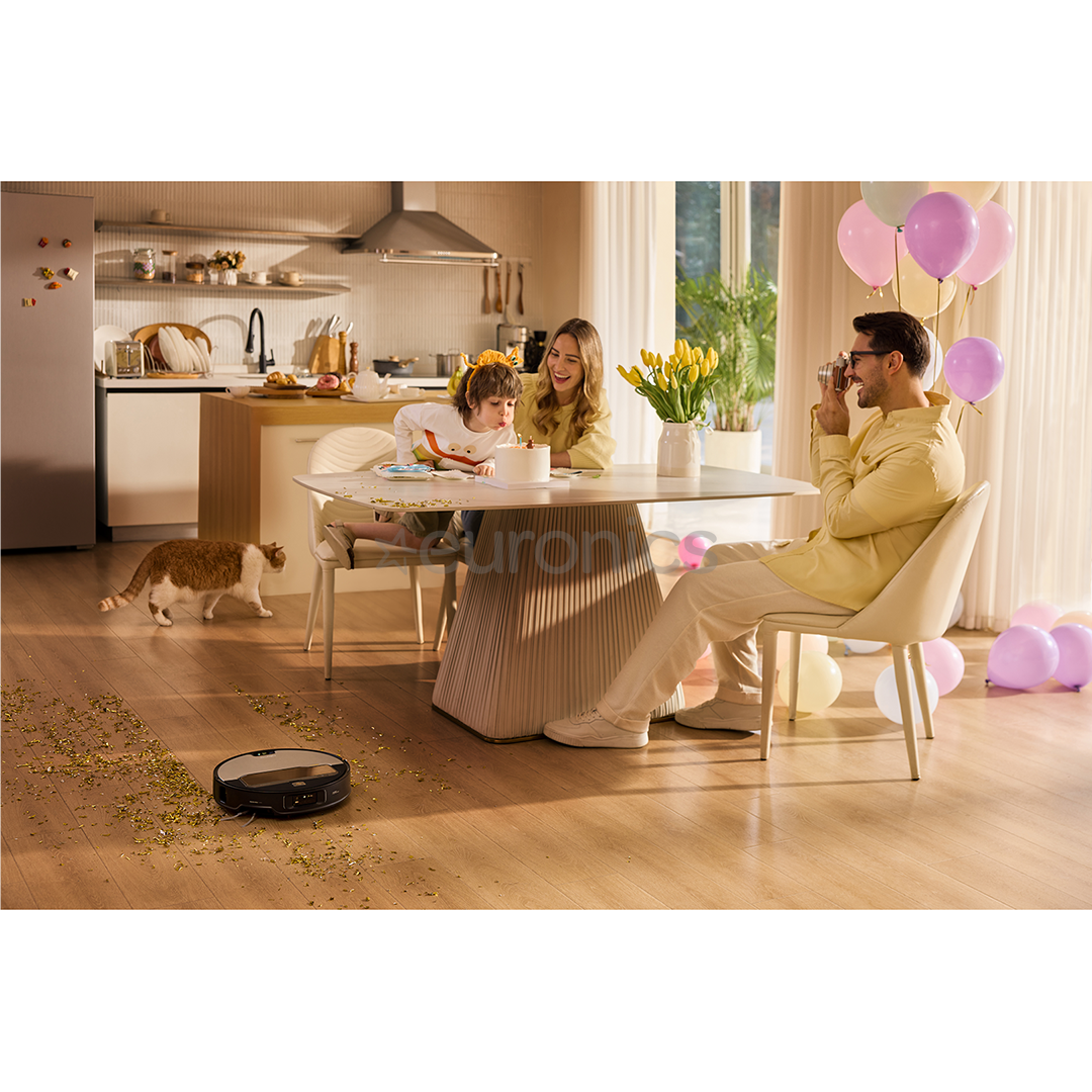 Roborock Saros Z70, wet & dry, silver - Robot vacuum cleaner