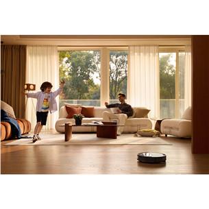 Roborock Saros Z70, сухая и влажная уборка, серебристый - Робот-пылесос
