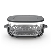 Ninja CRISPi, 3.8 L, CleanCrisp, caurspīdīga - Stikla trauks ar vāku