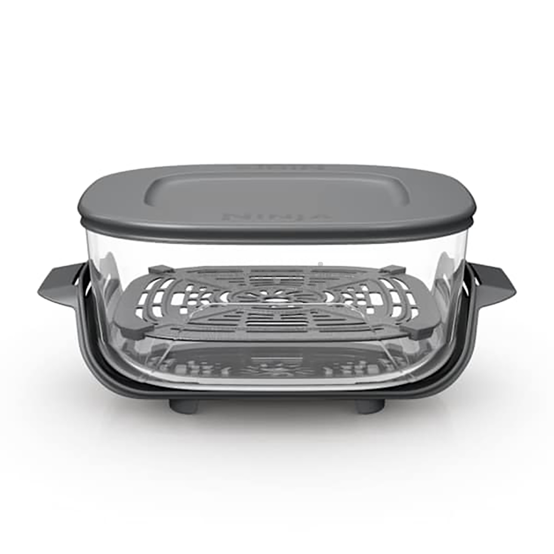 Ninja CRISPi, 3.8 L, CleanCrisp, caurspīdīga - Stikla trauks ar vāku