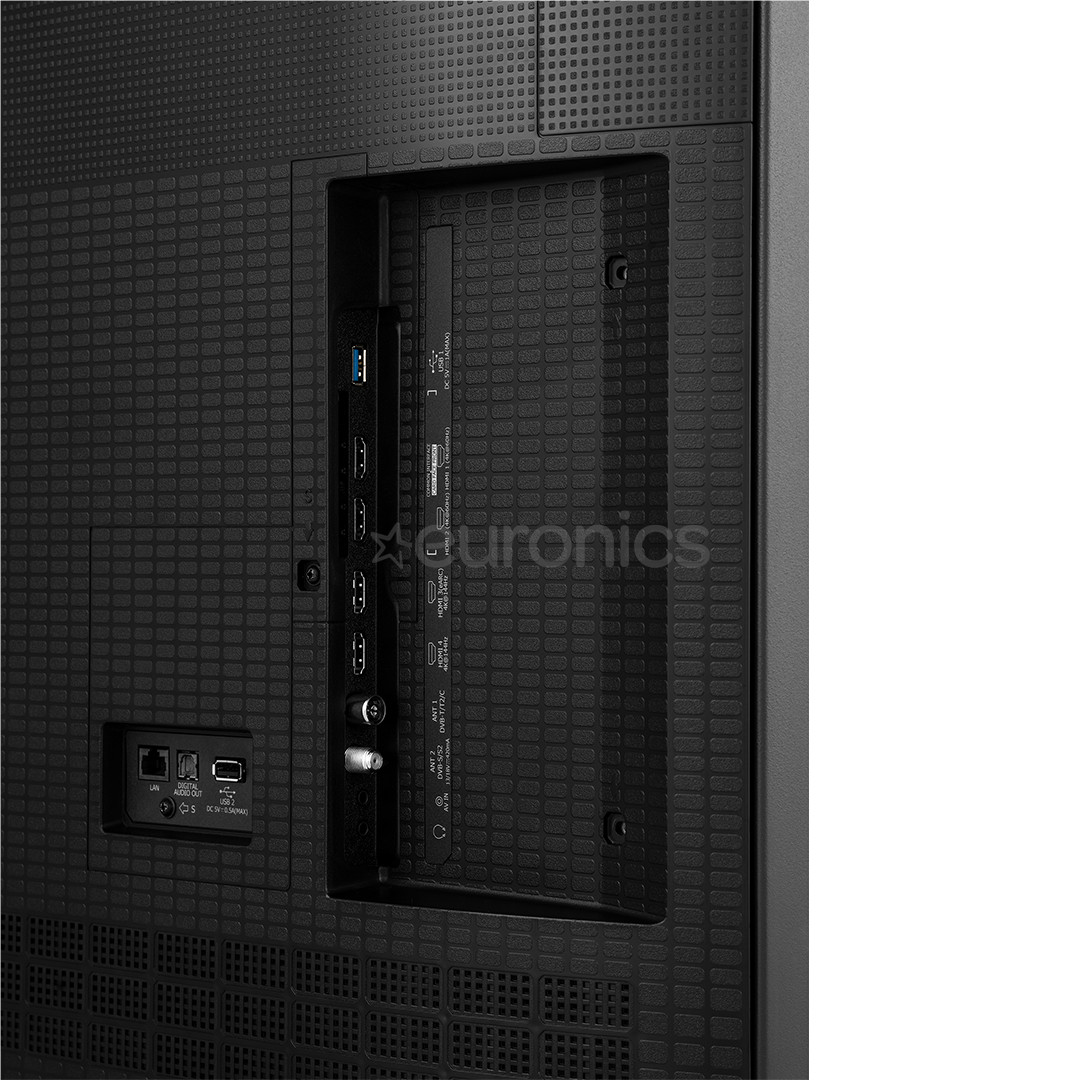 Hisense E8Q, 65'', 4K UHD, ULED, Mini LED, melna - Televizors