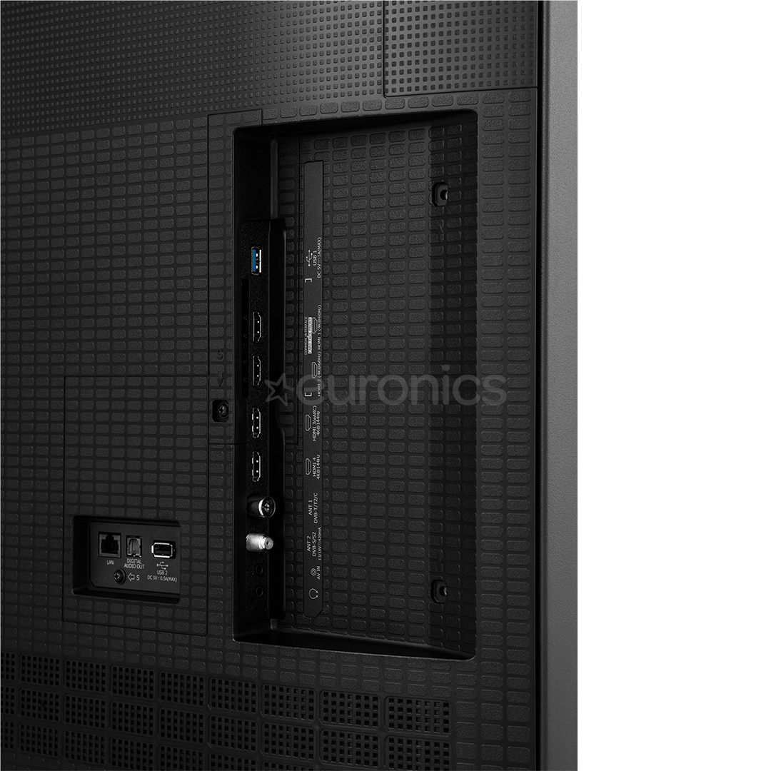 Hisense E8Q, 65'', 4K UHD, ULED, Mini LED, черный - Телевизор