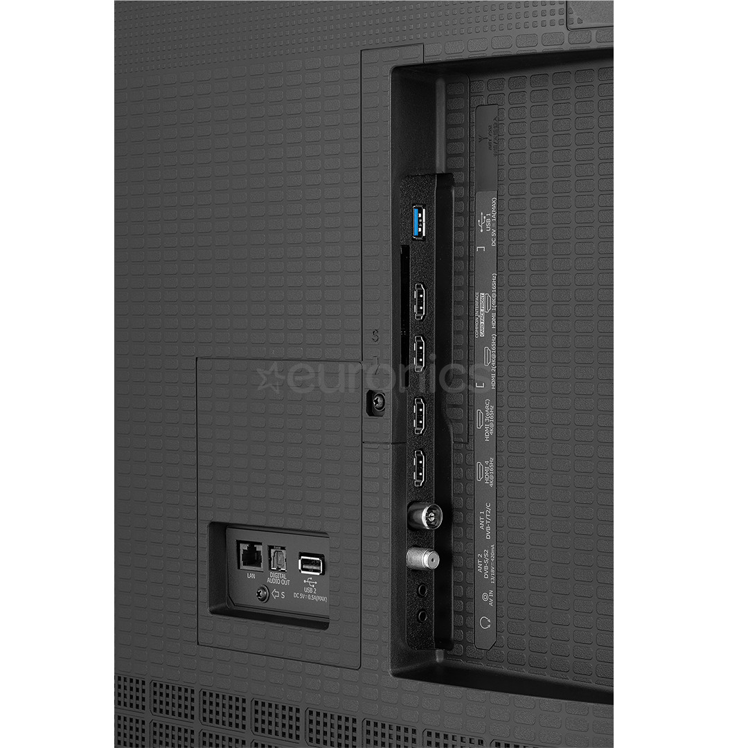 Hisense U7Q PRO, 65'', 4K UHD, ULED, Mini LED, melna - Televizors