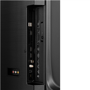 Hisense E7Q, 55'', 4K UHD, QLED, черный - Телевизор