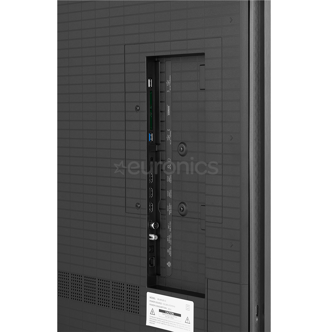 Hisense U8Q, 55'', 4K UHD, ULED, Mini LED, black - TV