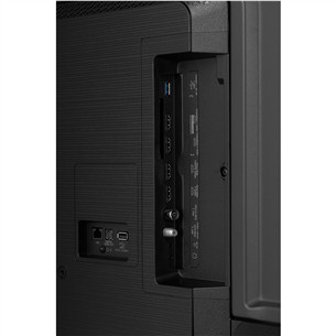 Hisense E7Q PRO, 55'', 4K UHD, QLED, melna - Televizors