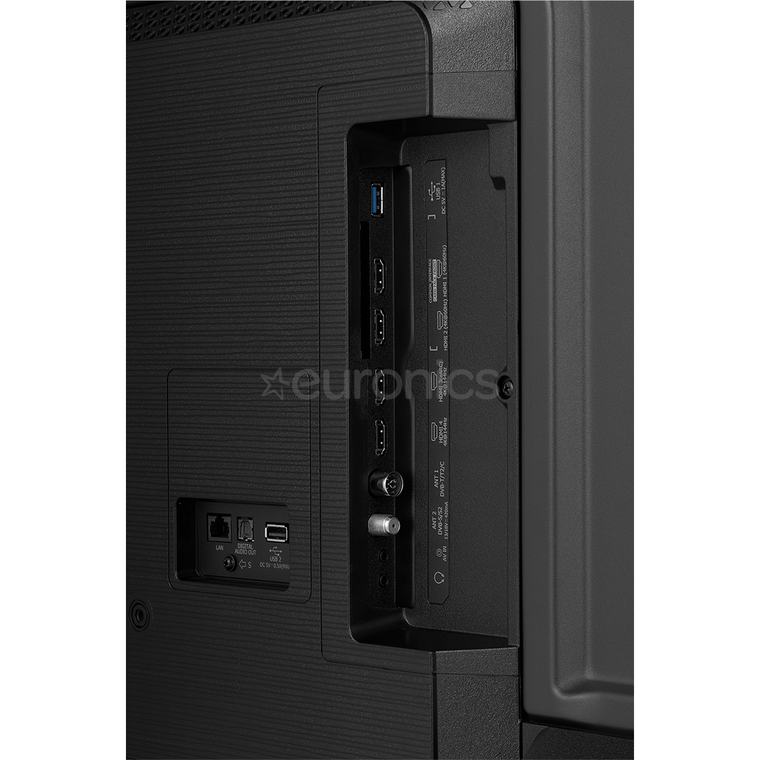 Hisense E7Q PRO, 75'', 4K UHD, QLED, черный - Телевизор