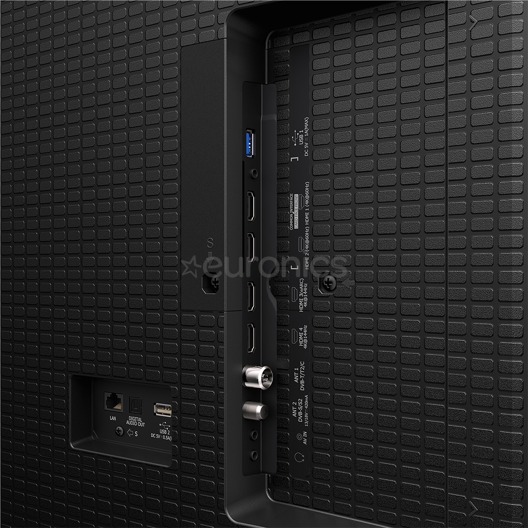 Hisense E7Q PRO, 100'', 4K UHD, QLED, black - TV