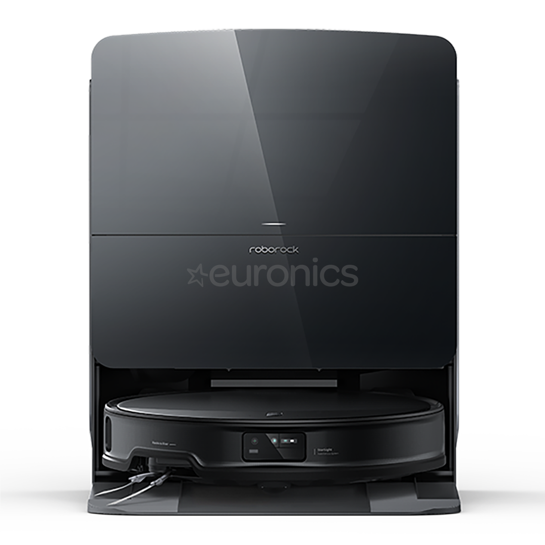 Roborock Saros 10R, сухая и влажная уборка, черный - Робот-пылесос