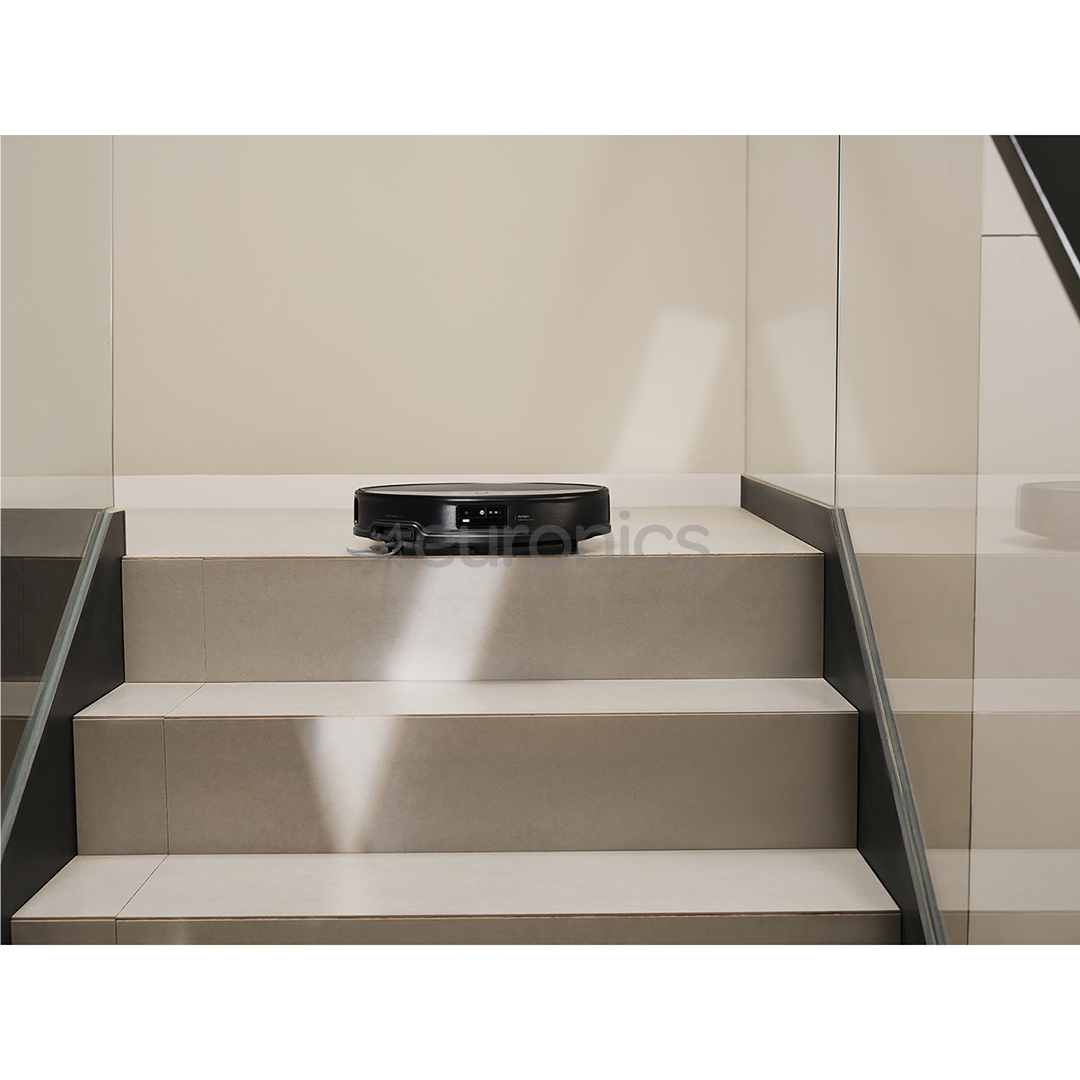 Roborock Saros 10R, сухая и влажная уборка, черный - Робот-пылесос