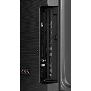 Hisense A6Q, 43'', 4K UHD, LED LCD, melna - Televizors