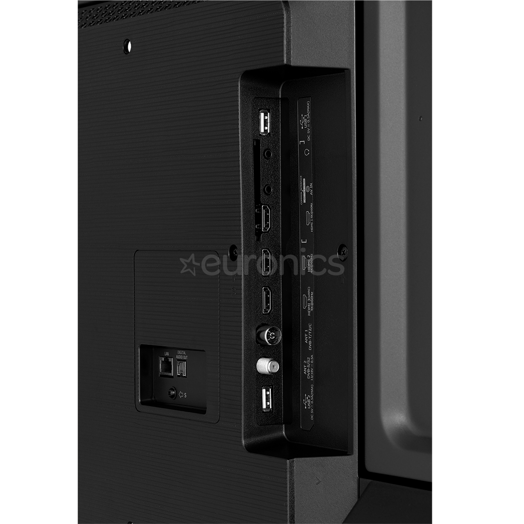 Hisense A6Q, 65'', 4K UHD, LED LCD, black - TV