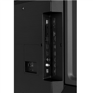 Hisense A6Q, 75'', 4K UHD, LED LCD, melna - Televizors