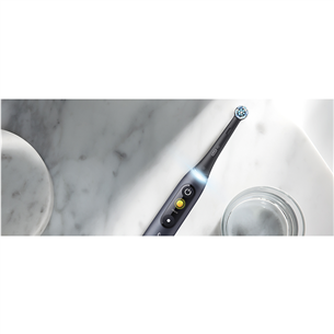 Braun Oral-B iO 8, travel case, black/grey - Electric toothbrush