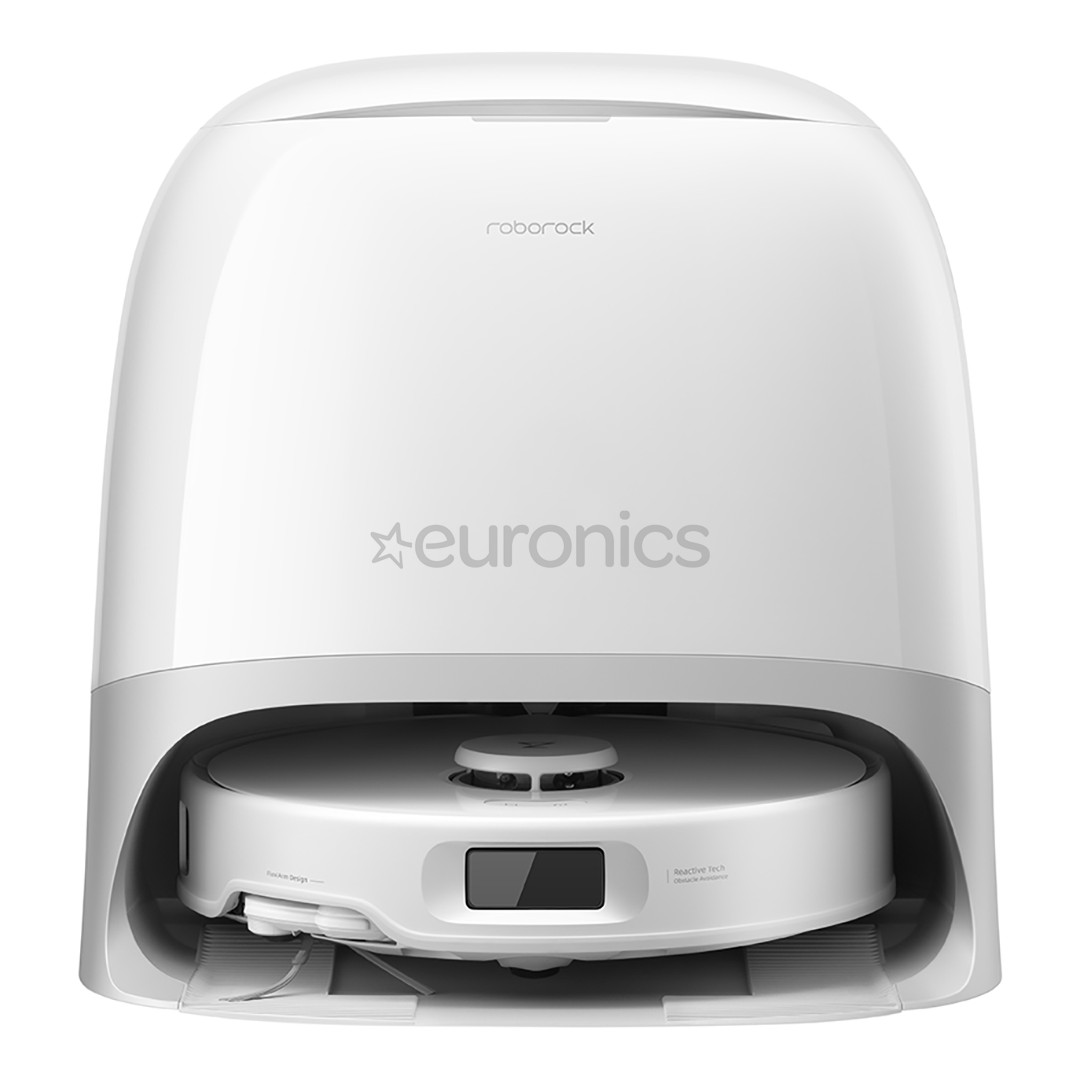 Roborock QRevo Curv 5A1, wet & dry, white - Robot vacuum cleaner