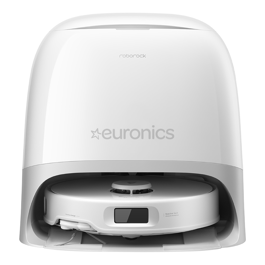 Roborock QRevo Curv 5A1, сухая и влажная уборка, белый - Робот-пылесос