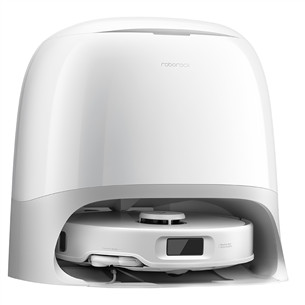 Roborock QRevo Curv 5A1, wet & dry, white - Robot vacuum cleaner