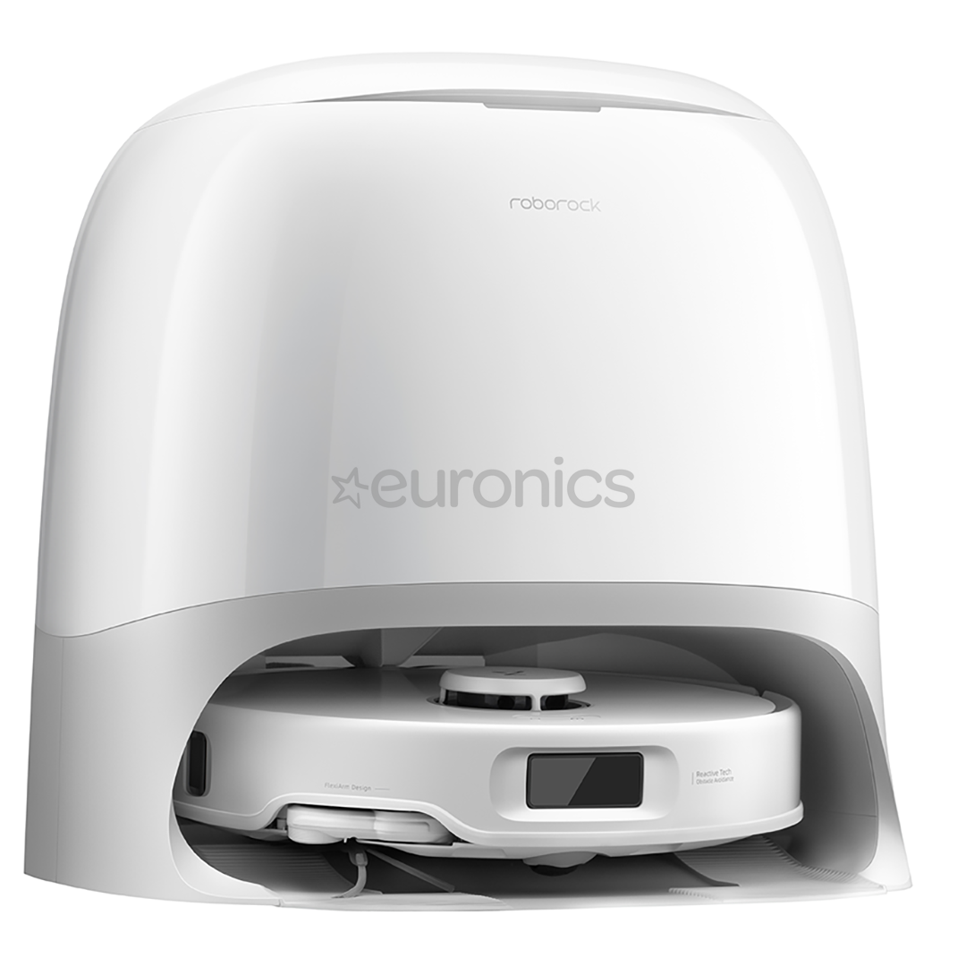 Roborock QRevo Curv 5A1, сухая и влажная уборка, белый - Робот-пылесос