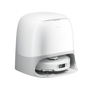 Roborock QRevo Curv 5A1, сухая и влажная уборка, белый - Робот-пылесос