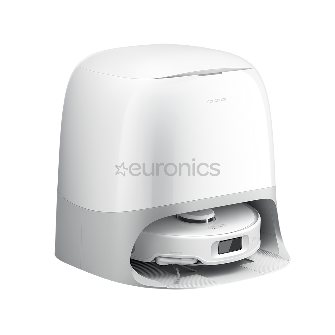 Roborock QRevo Curv 5A1, сухая и влажная уборка, белый - Робот-пылесос