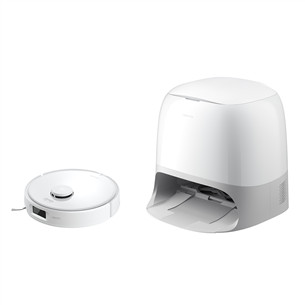 Roborock QRevo Curv 5A1, wet & dry, white - Robot vacuum cleaner