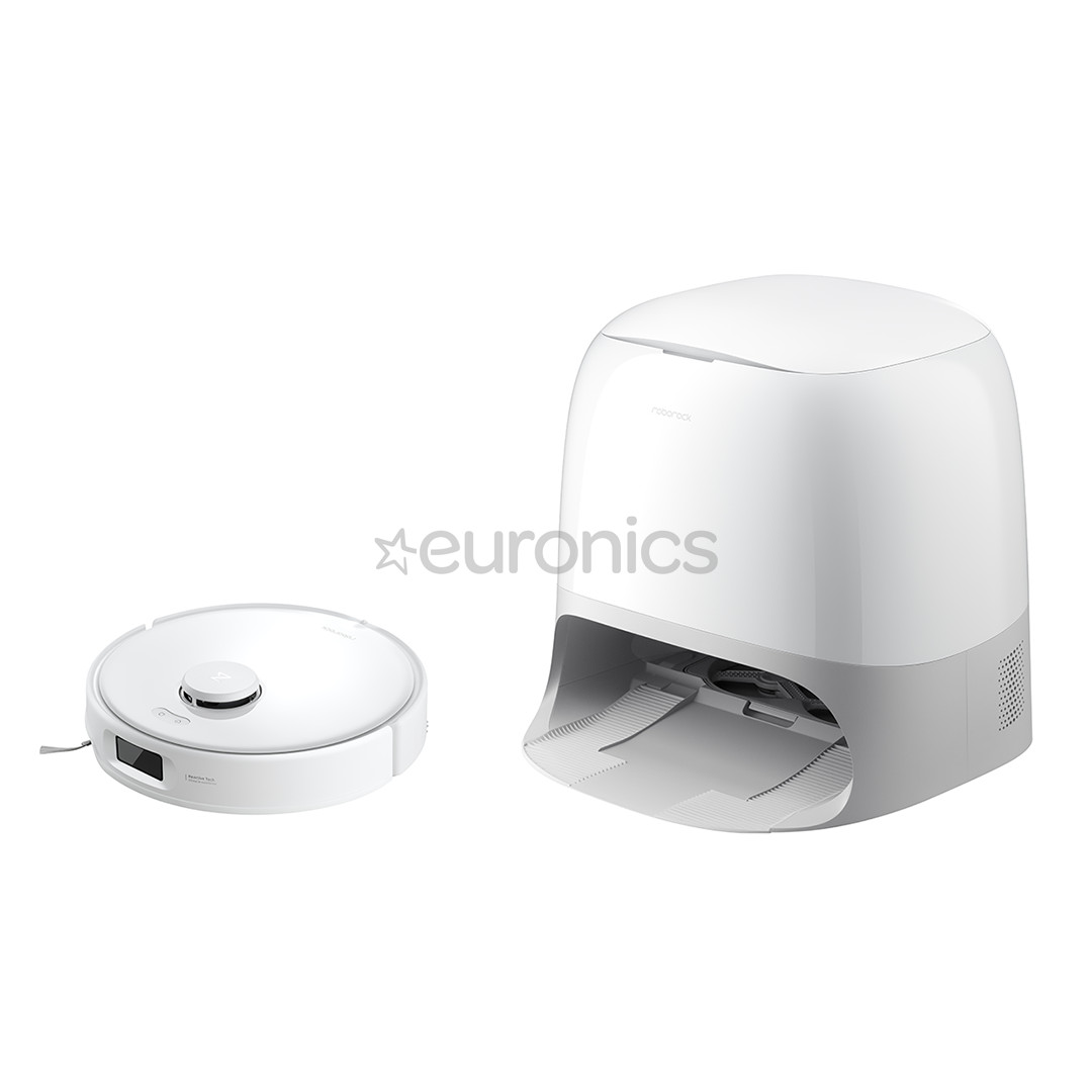 Roborock QRevo Curv 5A1, wet & dry, white - Robot vacuum cleaner