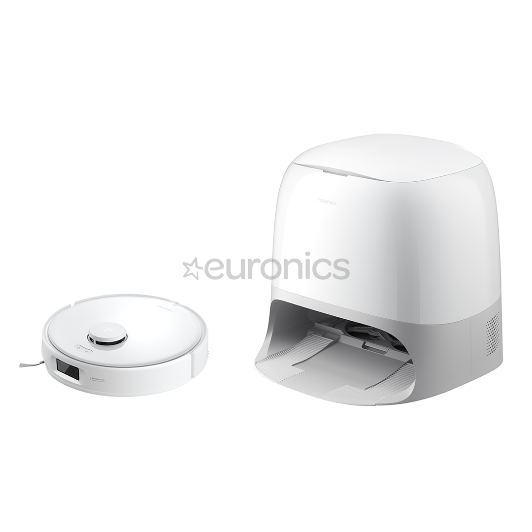 Roborock QRevo Curv 5A1, сухая и влажная уборка, белый - Робот-пылесос