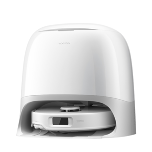 Roborock QRevo Curv 5A1, сухая и влажная уборка, белый - Робот-пылесос