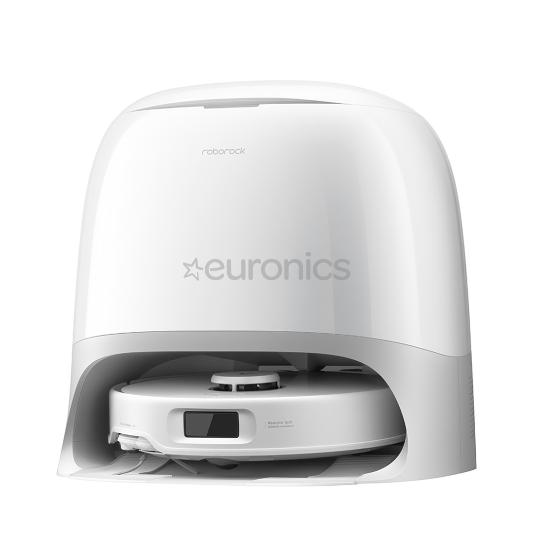 Roborock QRevo Curv 5A1, wet & dry, white - Robot vacuum cleaner