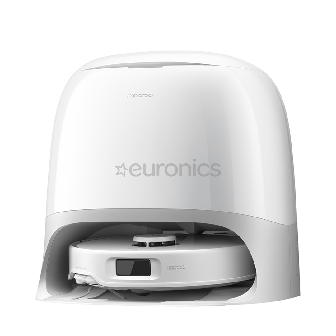 Roborock QRevo Curv 5A1, сухая и влажная уборка, белый - Робот-пылесос