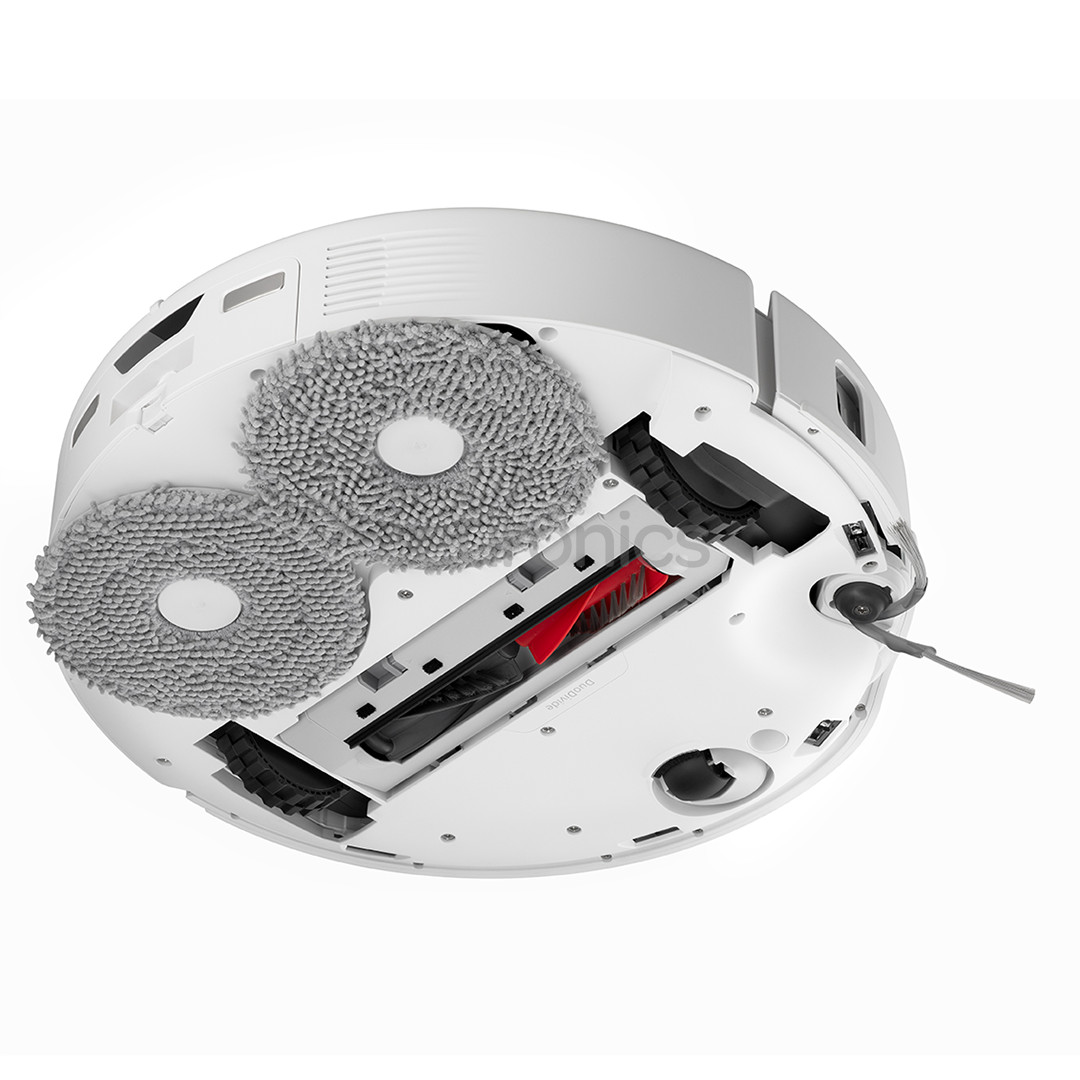 Roborock QRevo Curv 5A1, wet & dry, white - Robot vacuum cleaner