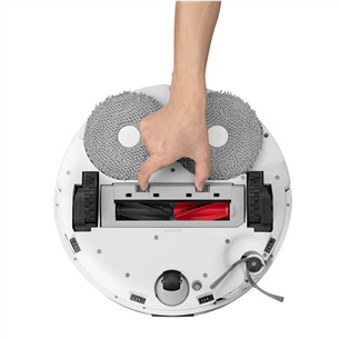 Roborock QRevo Curv 5A1, wet & dry, white - Robot vacuum cleaner