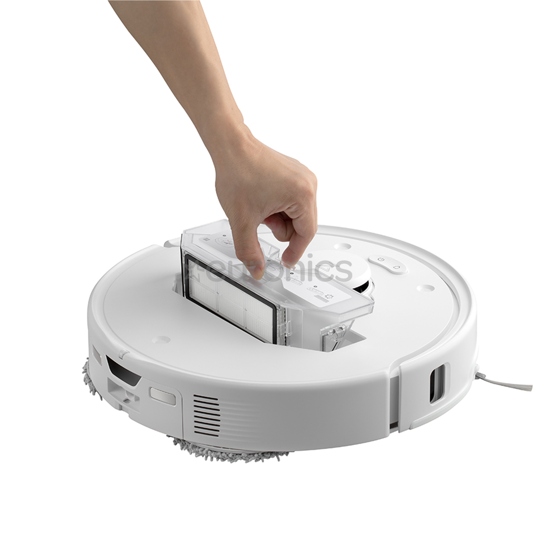 Roborock QRevo Curv 5A1, сухая и влажная уборка, белый - Робот-пылесос