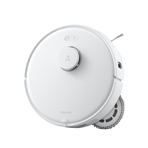 Roborock QRevo Curv 5A1, сухая и влажная уборка, белый - Робот-пылесос