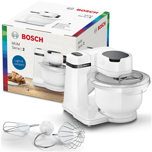 Bosch Series 2, 700 Вт, белый - Кухонный комбайн