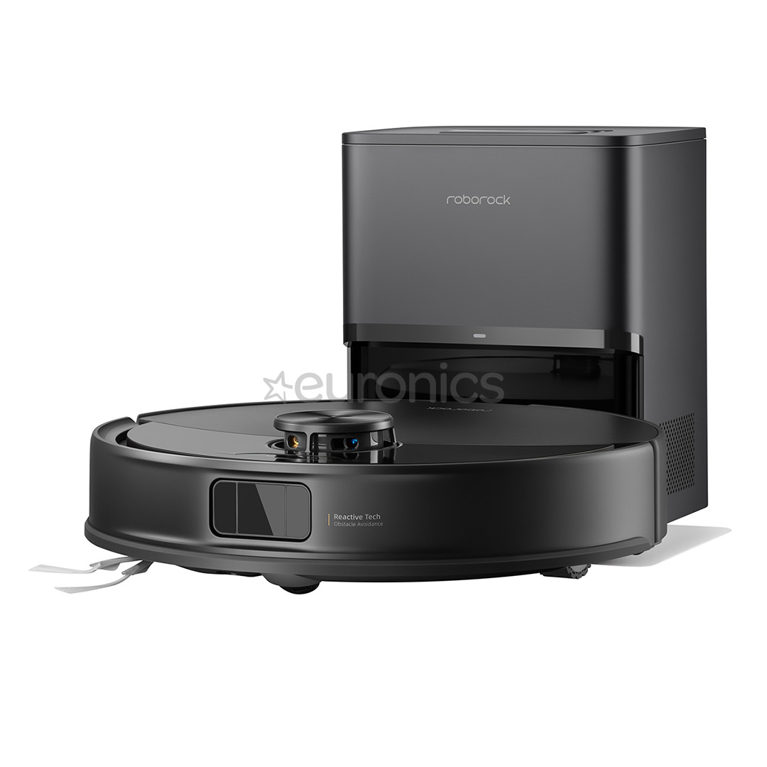Roborock Q10VF+, Wet & Dry, melna - Robots putekļu sūcējs
