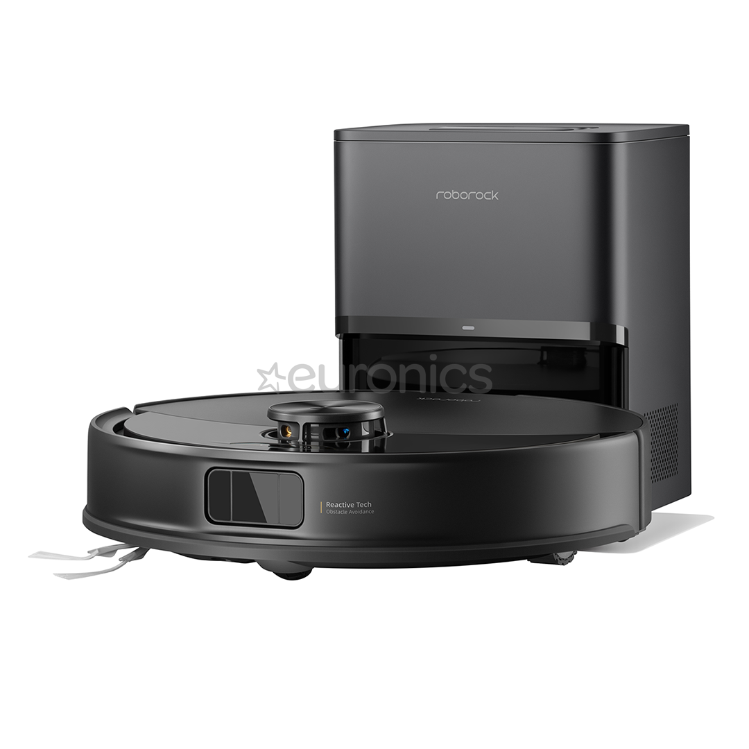 Roborock Q10VF+, сухая и влажная уборка, черный - Робот-пылесос