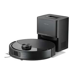 Roborock Q10VF+, сухая и влажная уборка, черный - Робот-пылесос