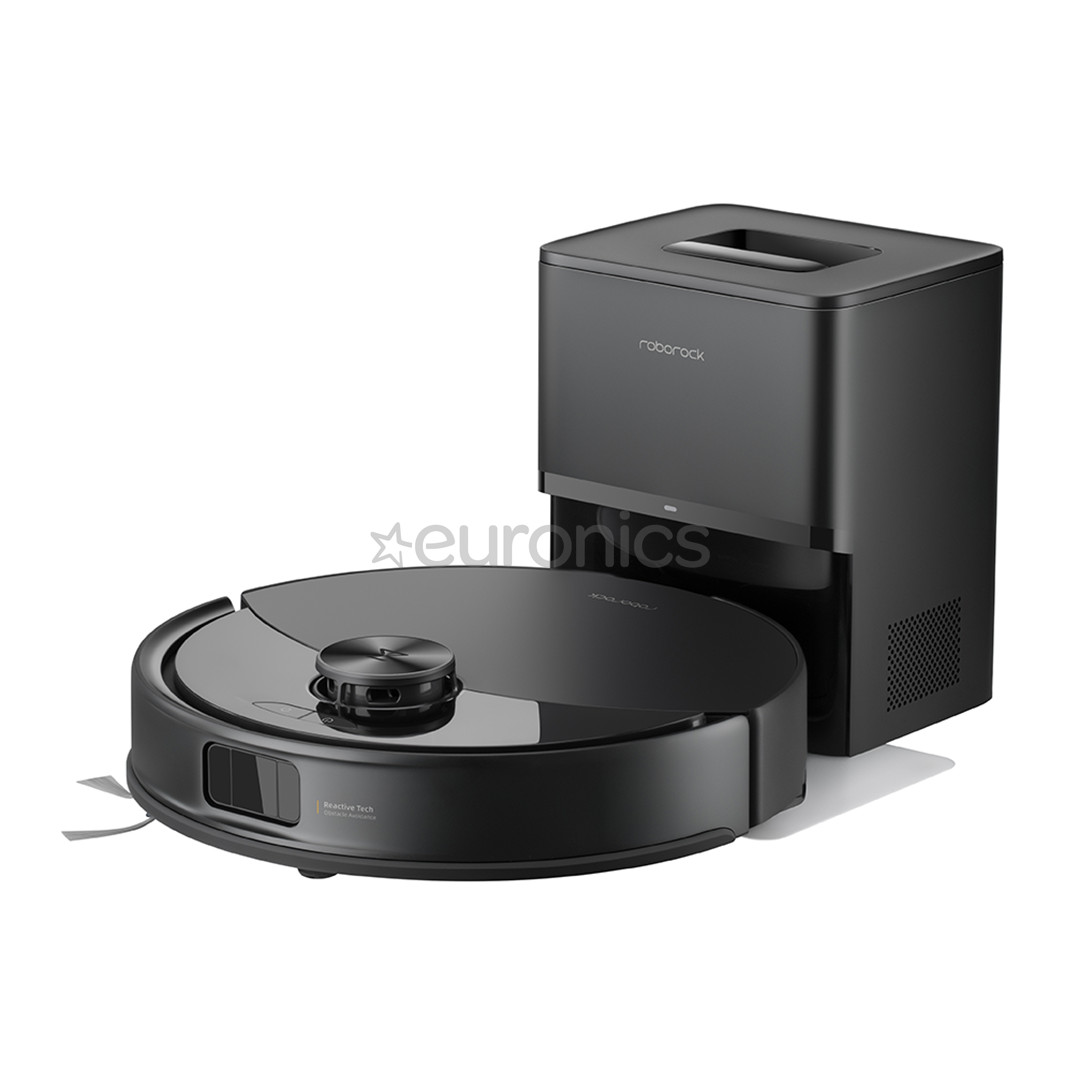 Roborock Q10VF+, Wet & Dry, melna - Robots putekļu sūcējs