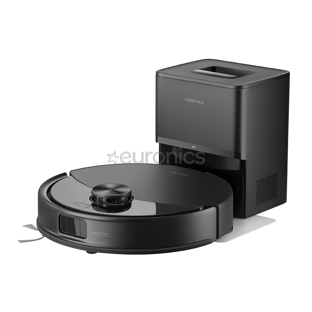 Roborock Q10VF+, сухая и влажная уборка, черный - Робот-пылесос