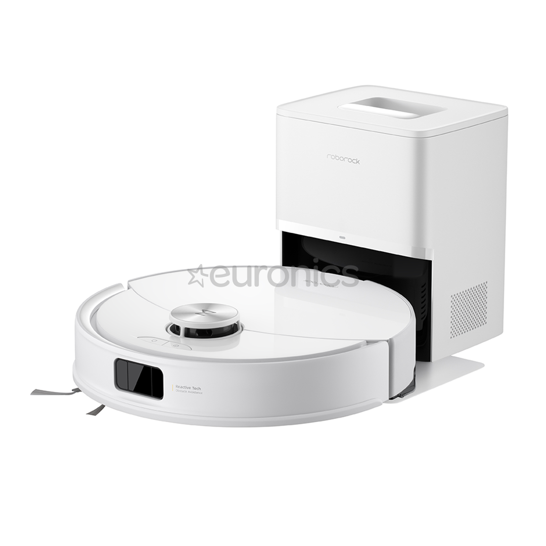 Roborock Q10VF+, сухая и влажная уборка, белый - Робот-пылесос