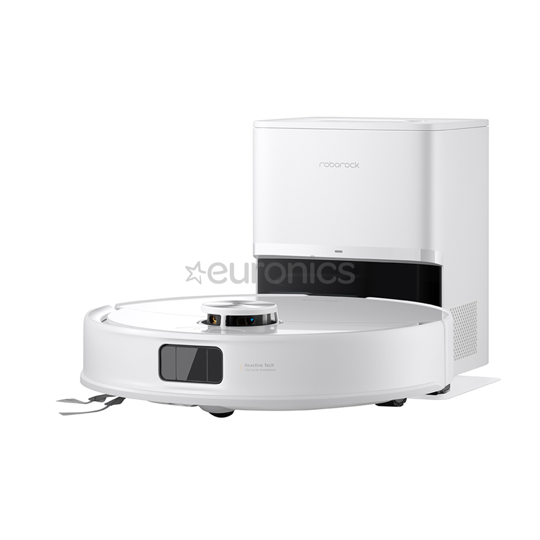 Roborock Q10VF+, сухая и влажная уборка, белый - Робот-пылесос