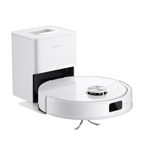 Roborock Q10VF+, сухая и влажная уборка, белый - Робот-пылесос