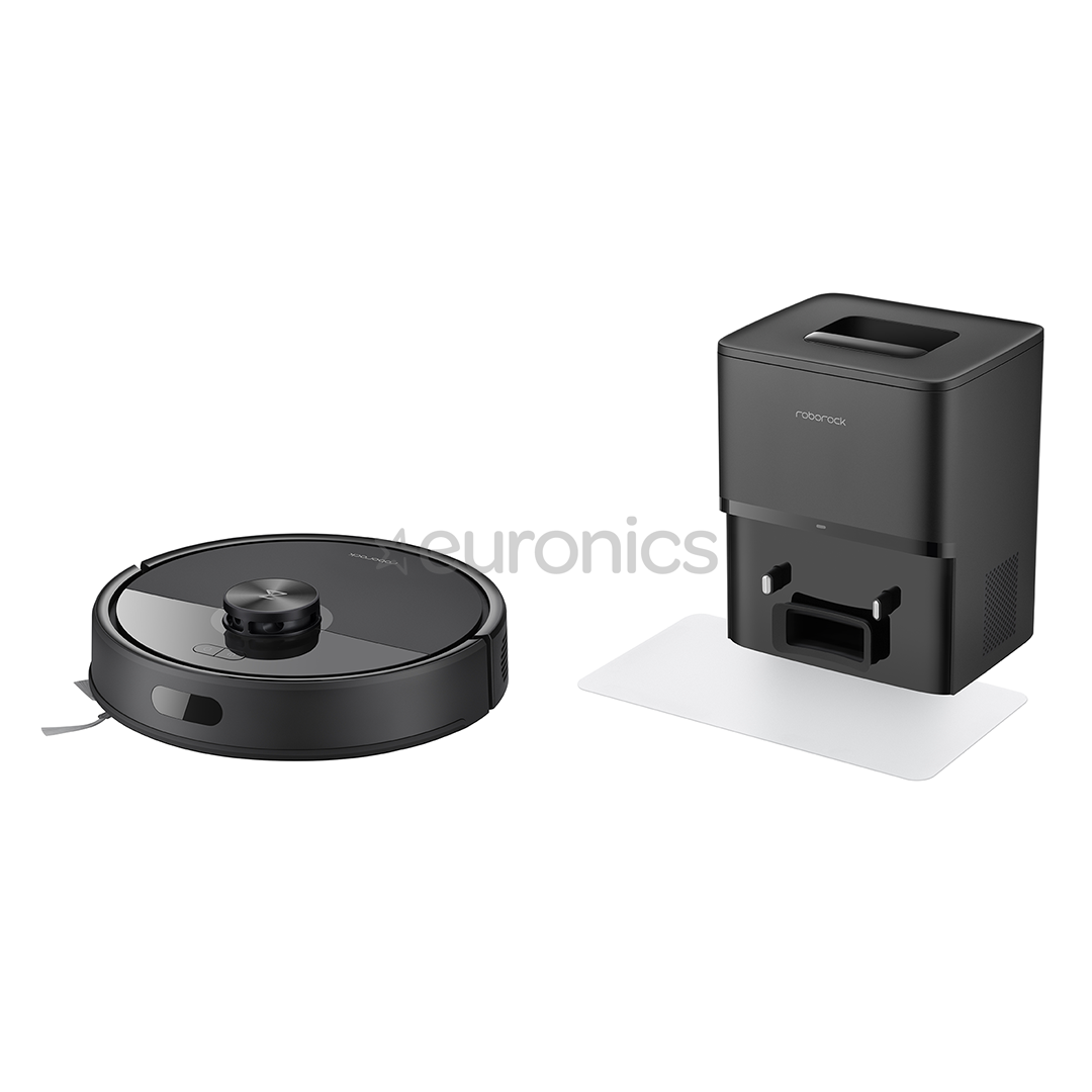 Roborock Q7 TF+, сухая и влажная уборка, черный - Робот-пылесос