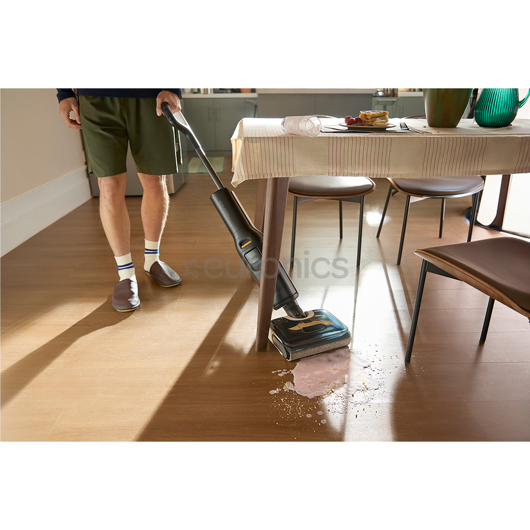 Roborock F25, Wet & Dry, melna - Bezvadu putekļu sūcējs