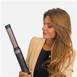 GA.MA Aura UniQ, 1500 W, tumši pelēka/rozā - Matu veidotājs